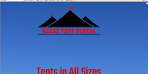 Weeks Tent Rental