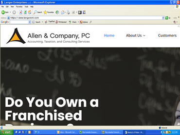 Allen and Company Website